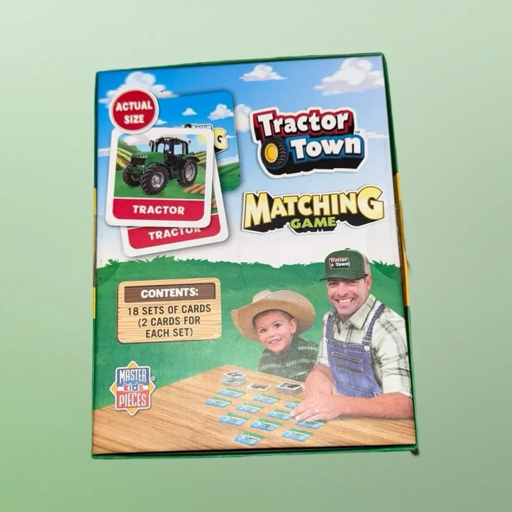 MasterPieces Kids Games - Tractor Town Matching Game COMPLETE